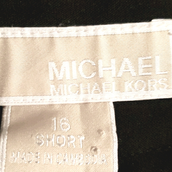 MICHAEL KORS GRAMMERCY FIT PANTS SZ 16 SHORT - Picture 6 of 8